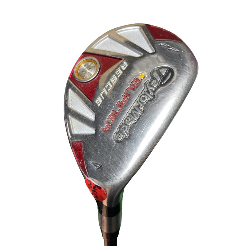 【中古】 テーラーメイド BURNER RESCUE(2007) 22° USA ユーティリティ UT RE-AX SUPERFAST 65 (フレックスS) メンズ 男性用 右利き 右用 Cランク ゴルフクラブ