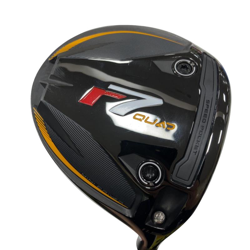 【中古】 テーラーメイド r7quad MINI DRIVER 11.5° ドライバー DR r7QMD Diamana SILVER TM55 (フレックスS) メンズ 男性用 右利き 右用 Cランク ゴルフクラブ