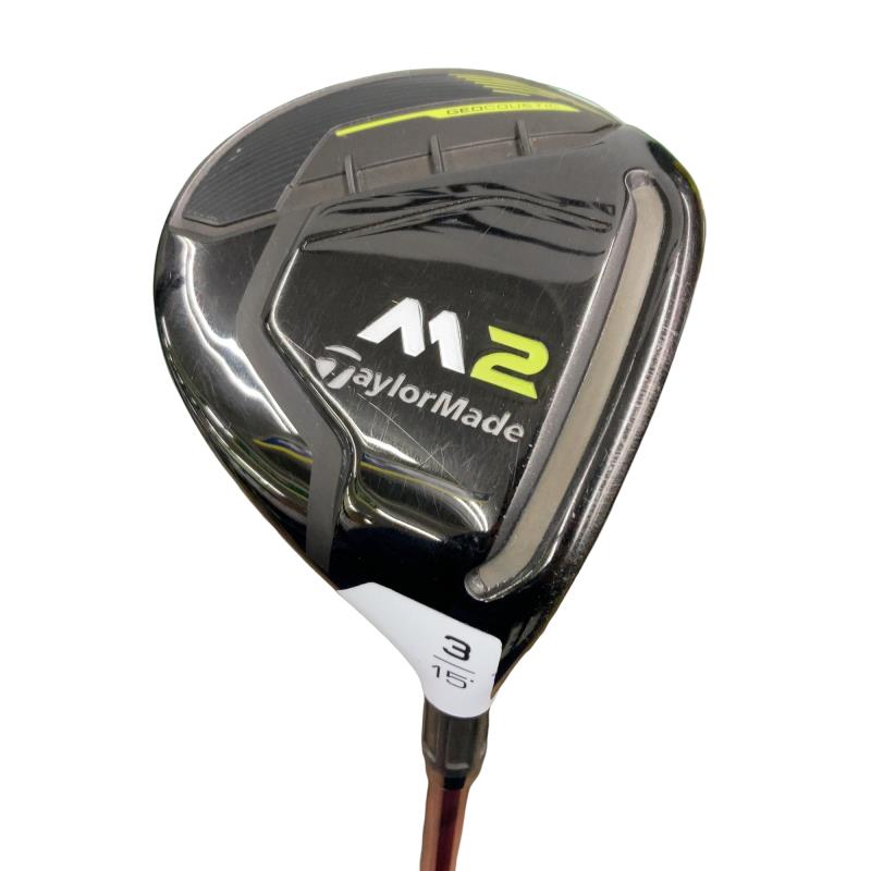 【中古】 テーラーメイド M2(2017) 3W フェアウェイウッド FW 純正特注シャフト (フレックスS) メンズ 男性用 右利き 右用 Cランク ゴルフクラブ