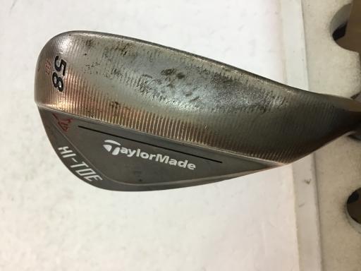 【中古】 仕立て屋御手伝いさん Taylor Made MILLED GRIND HI-TOE(2021) 58°/10° ウェッジ WG Dynamic Gold (フレックスS) メンズ 成人男性用 右利き 右用 C位置づける ゴルフ野球クラブ