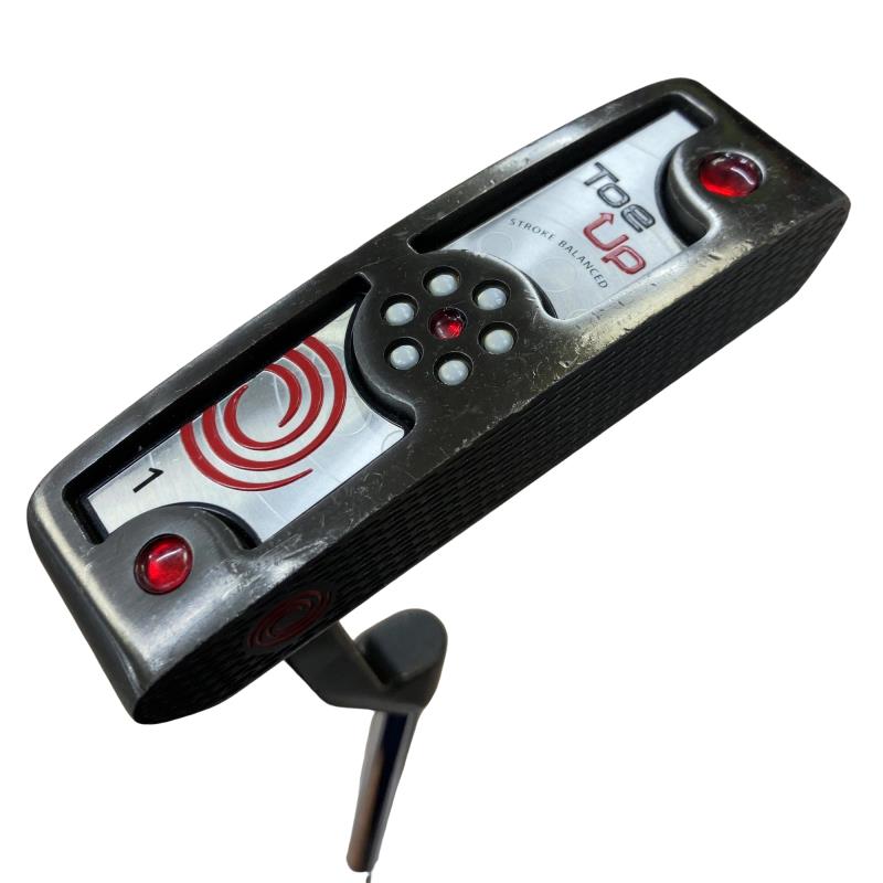 【中古】 オデッセイ Toe Up #1 33インチ パター PT スチール (フレックスその他) メンズ 男性用 右利き 右用 Dランク ゴルフクラブ 9,199円
