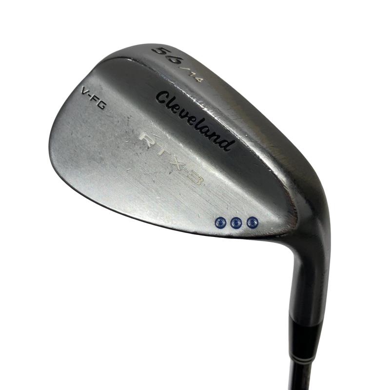 【中古】 クリーブランド Cleveland RTX-3 ツアーサテン 56°/14° ウェッジ WG NS PRO MODUS3 TOUR120 (フレックスS) メンズ 男性用 右利き 右用 Dランク ゴルフクラブ