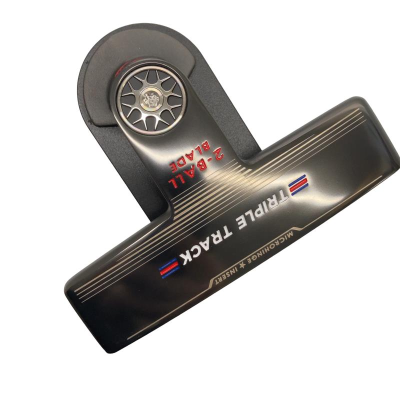 【中古】 オデッセイ TRIPLE TRACK 2-BALL BLADE 33in パター PT STROKE LAB BLACK (フレックス余分の物) メンズ 成人男性用 右利き 右用 C序列付ける ゴルフ野球クラブ