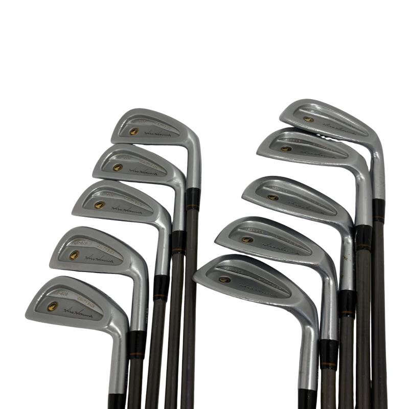 【中古】 本間ゴルフ LB-606 七宝 10S アイアン書き割り IR M30 TITANIUM CARBON (フレックス余分の物) メンズ 成人男性用 右利き 右用 C位置づける ゴルフ野球クラブ