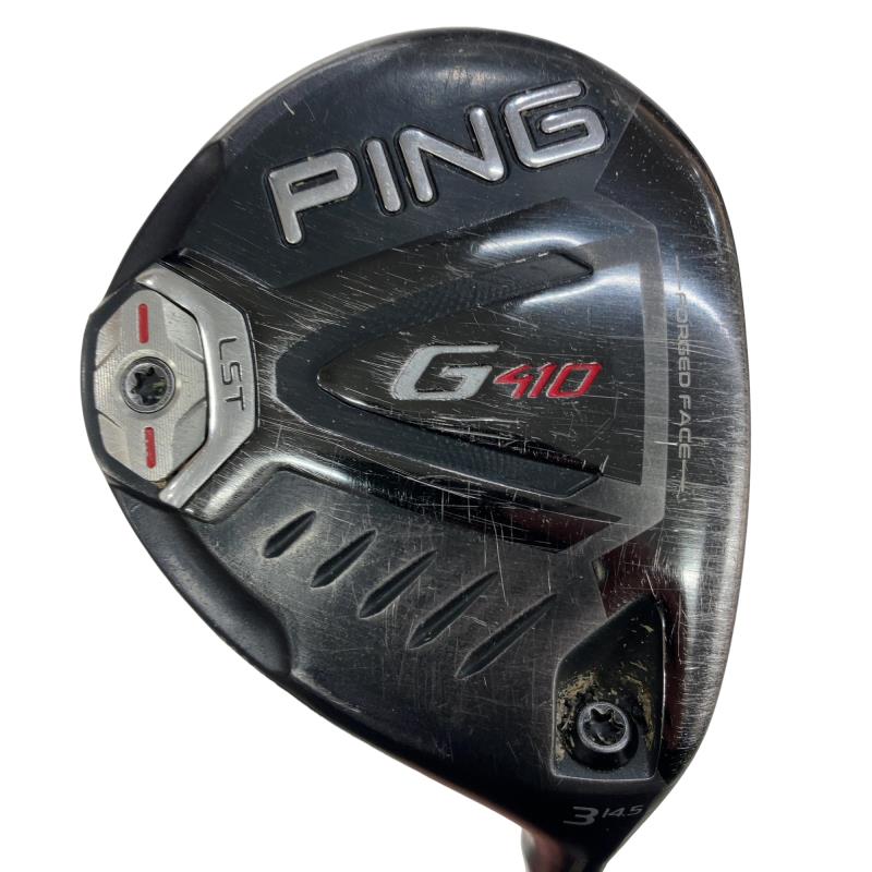 【中古】 ピン G410 LST 3W フェアウェイウッド FW The ATTAS 5 (フレックスS) メンズ 男性用 右利き 右用 Cランク ゴルフクラブ