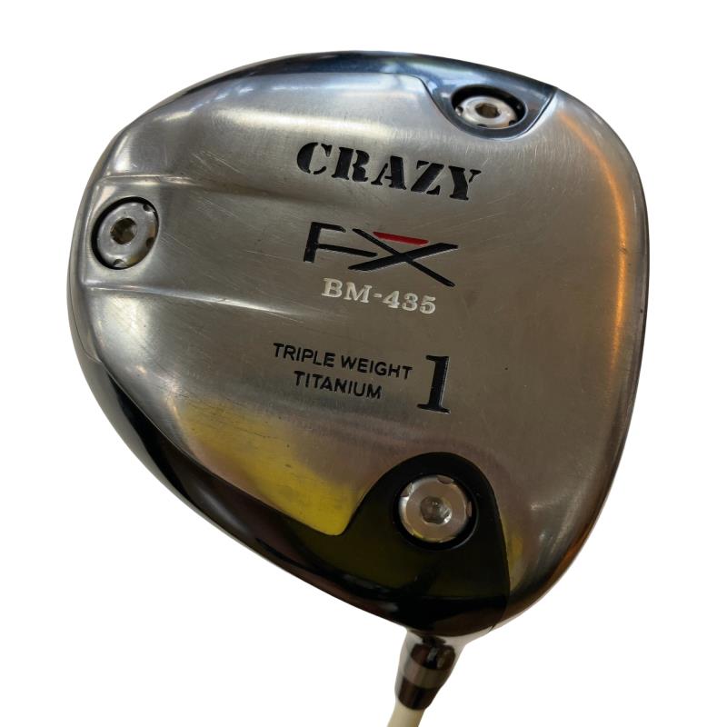 【中古】 CRAZY FX BM-435 1W １番ウッド DR 完全無欠特注立て坑 (フレックスX) メンズ 成人男性用 右利き 右用 C序列付ける ゴルフ野球クラブ