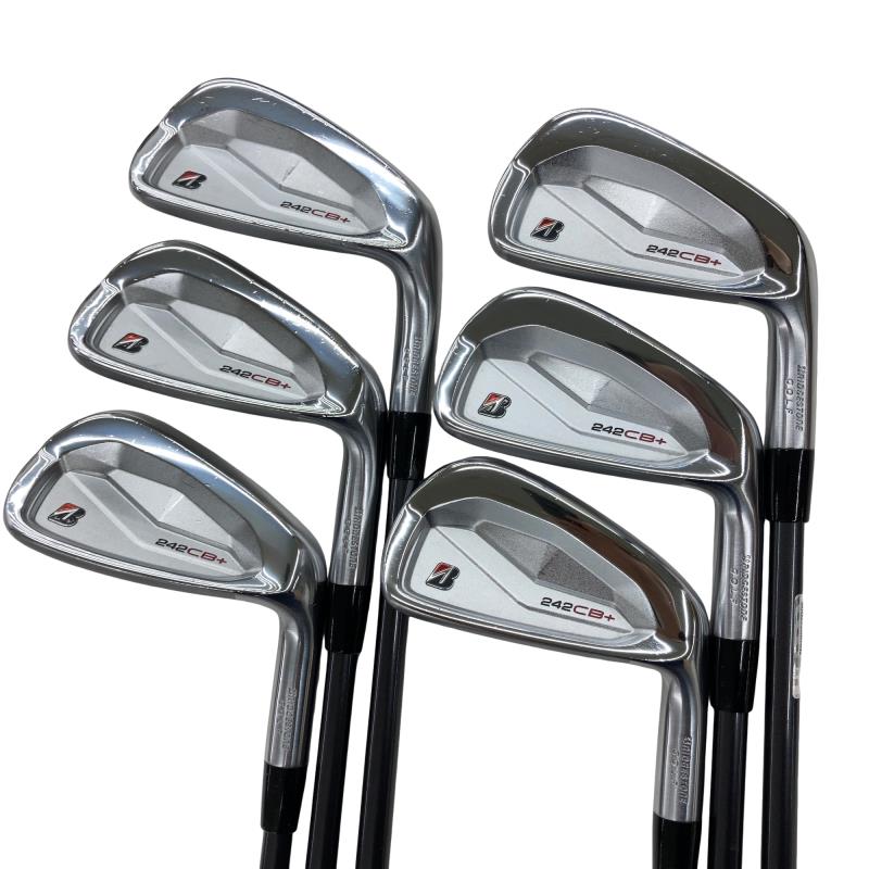 【中古】 ブリヂストン BRIDGESTONE 242CB+ 6S アイアンセット IR Diamana Thump iB70 (フレックスS) メンズ 男性用 右利き 右用 Cランク ゴルフクラブ|ゴルフパートナー 中古クラブ店