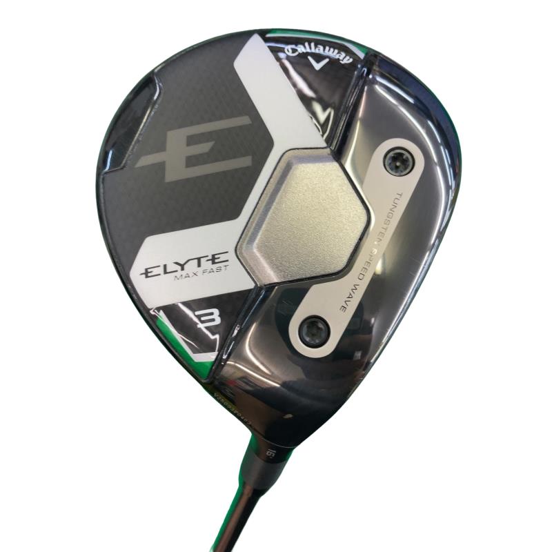 【中古】 キャロウェイ ELYTE MAX FAST 3W フェアウェイウッド FW LIN-Q GREEN 40 for CW(ELYTE FW) (フレックスR) メンズ 成人男性用 右利き 右用 B位置づける ゴルフ野球クラブ
