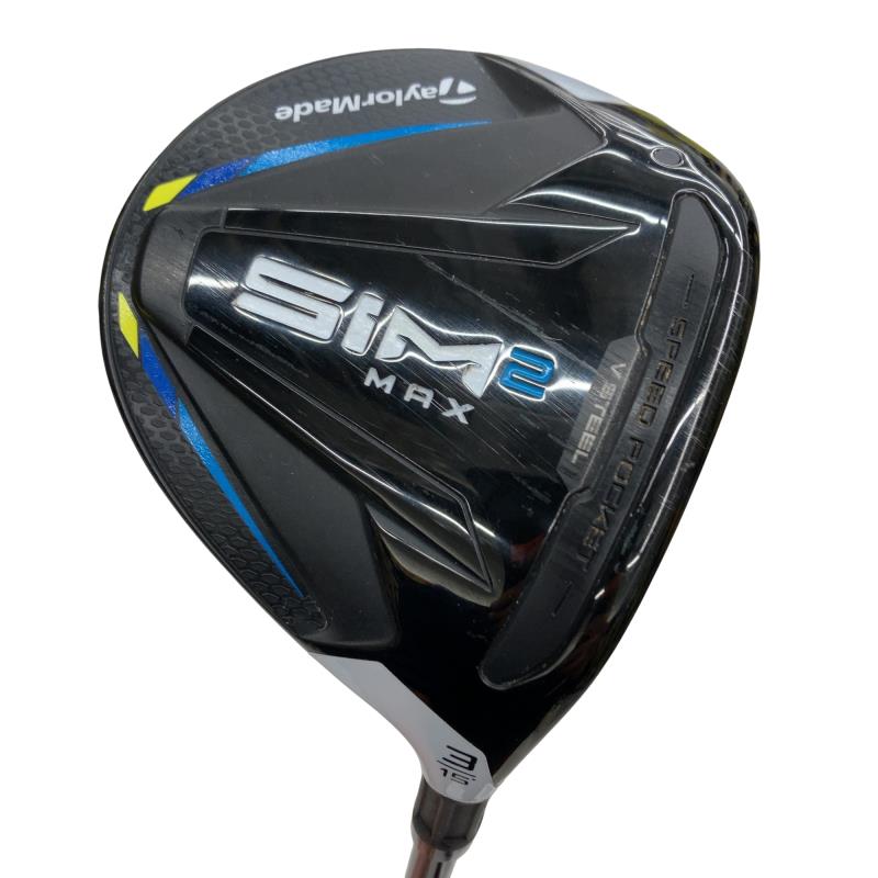 【中古】 テーラーメイド SIM2 MAX 3W フェアウェイウッド FW TENSEI BLUE TM50(SIM2 FW) (フレックスS) メンズ 男性用 右利き 右用 Cランク ゴルフクラブ｜ゴルフパートナー 中古クラブ店
