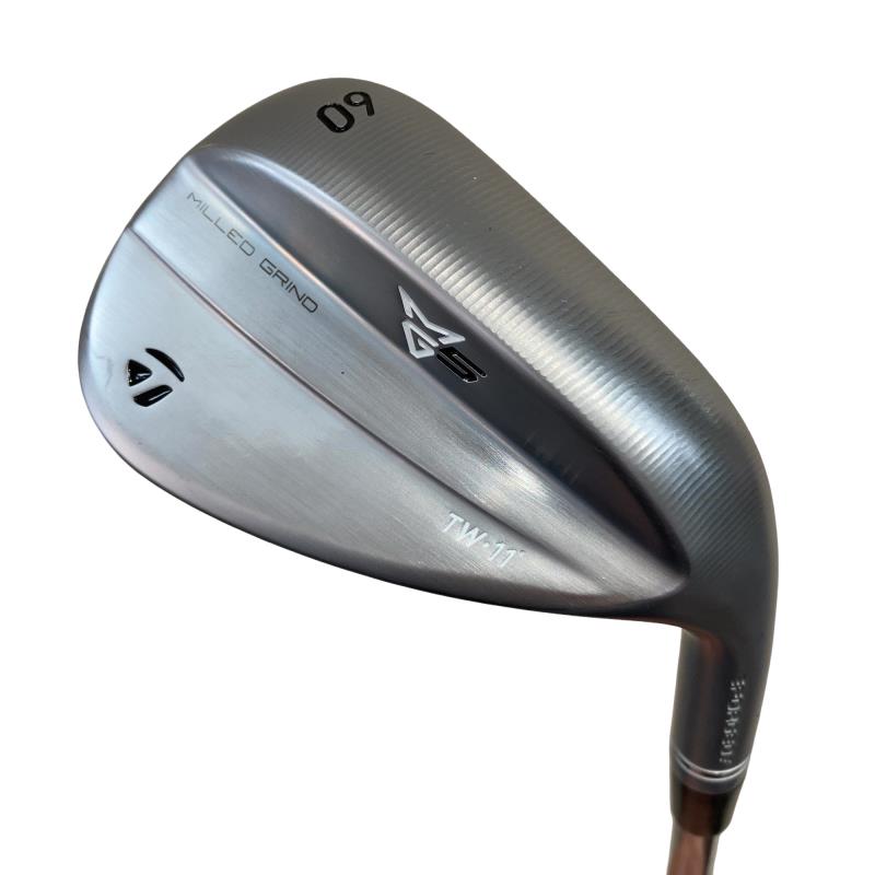 【中古】 仕立て屋お手伝いさん Taylor Made MILLED GRIND 5 60°/11°TW ウェッジ WG 純然たる特注矢がら (フレックスS) メンズ 成人男性用 右利き 右用 C位置づける ゴルフ野球クラブ