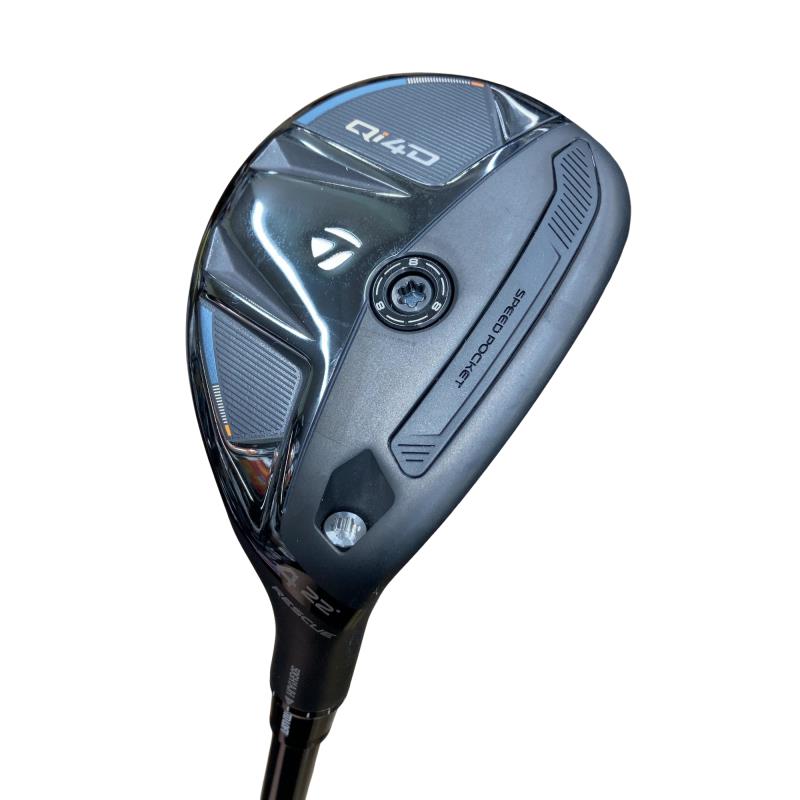【中古】 テーラーメイド Qi4D U4 ユーティリティ UT REAX 85(Qi4D UT) (フレックスS) メンズ 男性用 右利き 右用 Bランク ゴルフクラブ