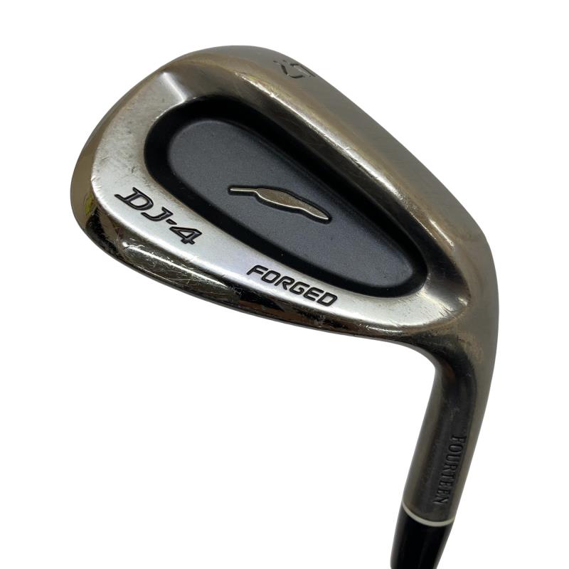 【中古】 フォーティーン DJ-4 ライトブラック 47° ウェッジ WG TS-114w (フレックスその他) メンズ 男性用 右利き 右用 Cランク ゴルフクラブ