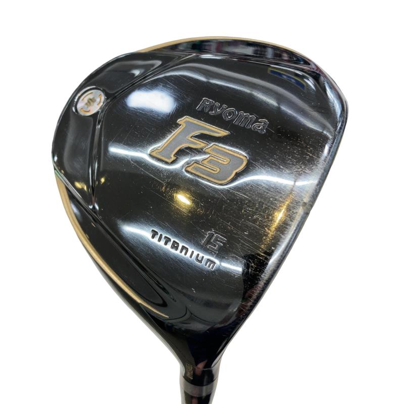 【中古】 リョーマゴルフ Ryoma F ブラック F3 フェアウェイウッド FW BEYOND POWER F (フレックスその他) メンズ 男性用 右利き 右用 Cランク ゴルフクラブ