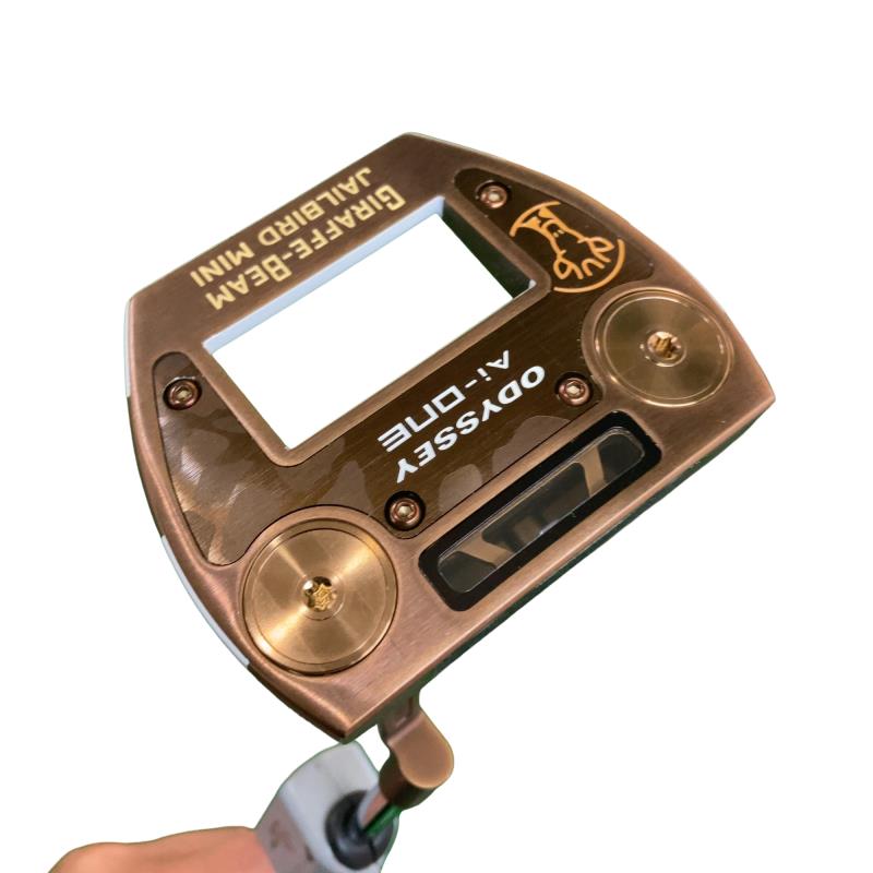【中古】 オデッセイ Ai-ONE GIRAFFE-BEAM JAILBIRD MINI 34インチ パター PT STROKE LAB 90 スチール (フレックスその他) メンズ 男性用 右利き 右用 Cランク ゴルフクラブ｜ゴルフパートナー 中古クラブ店 18,819円