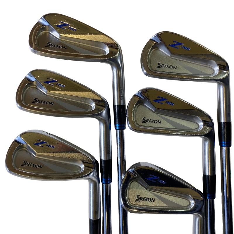【中古】 ダンロップ SRIXON Z765 限定(ブルー) 6S アイアンセット IR リシャフト (フレックスその他) メンズ 男性用 右利き 右用 Cランク ゴルフクラブ|ゴルフパートナー 中古クラブ店