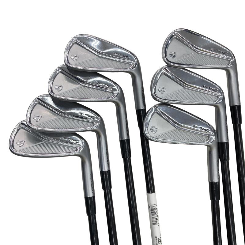 【中古】 仕立て屋お手伝いさん Taylor Made P・7MC(2023) 8S アイアン仕掛ける IR Diamana Thump Iron i95(2023) (フレックスS) メンズ 成人男性用 右利き 右用 C価値づける ゴルフ野球クラブ