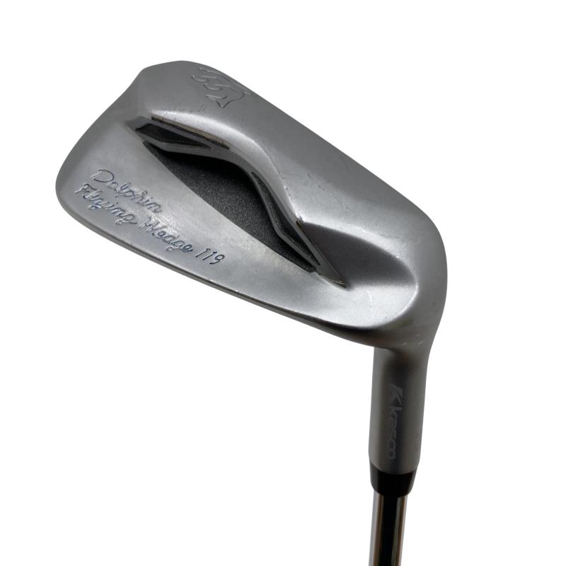 【中古】 キャスコ Dolphin Flying Wedge DFW-119 55° 32in(ミッドグリップ) ウェッジ WG Dolphin 事あたらしいスチール写真 (フレックス余分の物) メンズ 成人男性用 右利き 右用 C位置づける ゴルフ野球クラブ