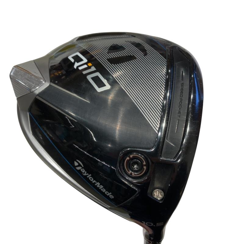 【中古】 テーラーメイド Qi10 10.5° ドライバー DR 純正特注シャフト (フレックスSR) メンズ 男性用 右利き 右用 Cランク ゴルフクラブ