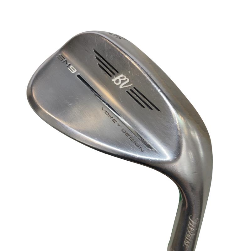 【中古】 タイトリスト VOKEY SPIN MILLED SM9 ツアークロム 56°/14°F ウェッジ WG Dynamic Gold (フレックスS) メンズ 男性用 右利き 右用 Cランク ゴルフクラブ