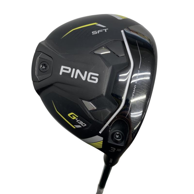 【中古】 ピン G430 SFT 3W フェアウェイウッド FW 純正特注シャフト (フレックスS) メンズ 男性用 右利き 右用 Cランク ゴルフクラブ