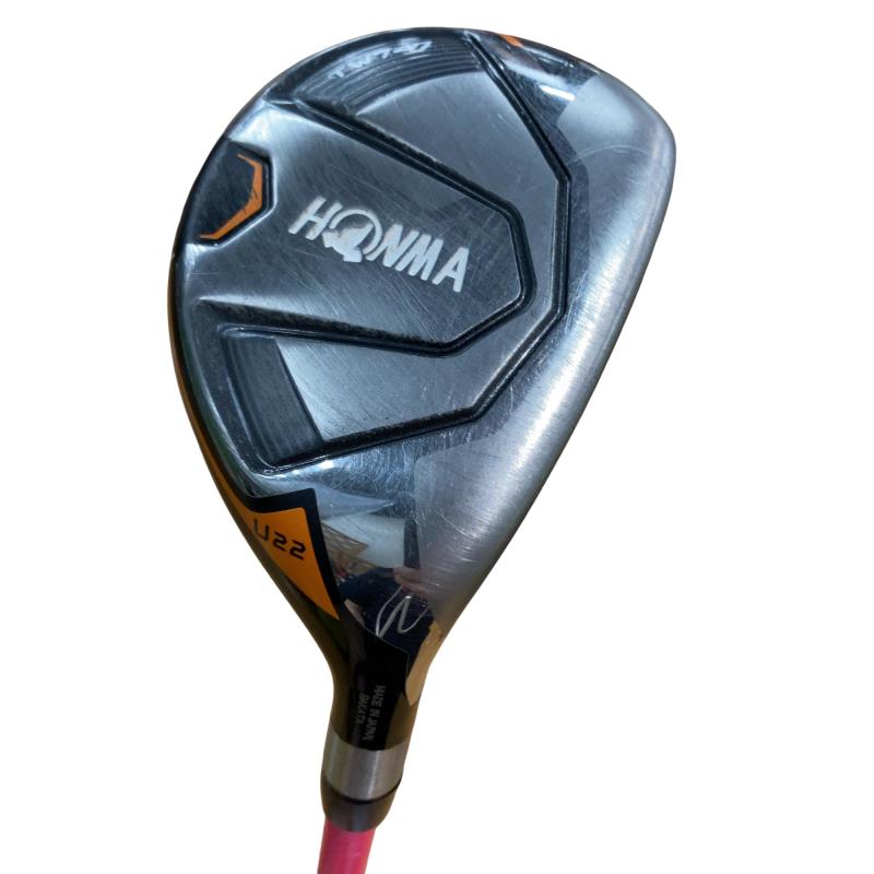 【中古】 本間ゴルフ TOUR WORLD TW747 22° ありがた味 UT リシャフト (フレックス余分の物) メンズ 成人男性用 右利き 右用 C価値づける ゴルフ野球クラブ