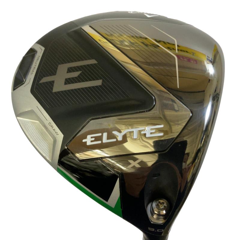 【中古】 キャロウェイ ELYTE X 9° ドライバー DR VENTUS GREEN 50 for CW(ELYTE DR) (フレックスS) メンズ 男性用 右利き 右用 Cランク ゴルフクラブ