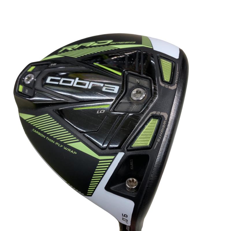 【中古】 コブラ KING RADSPEED 9°(イエロー) ドライバー DR Speeder EVOLUTION for RADSPEED(DR) (フレックスS) メンズ 男性用 右利き 右用 Cランク ゴルフクラブ