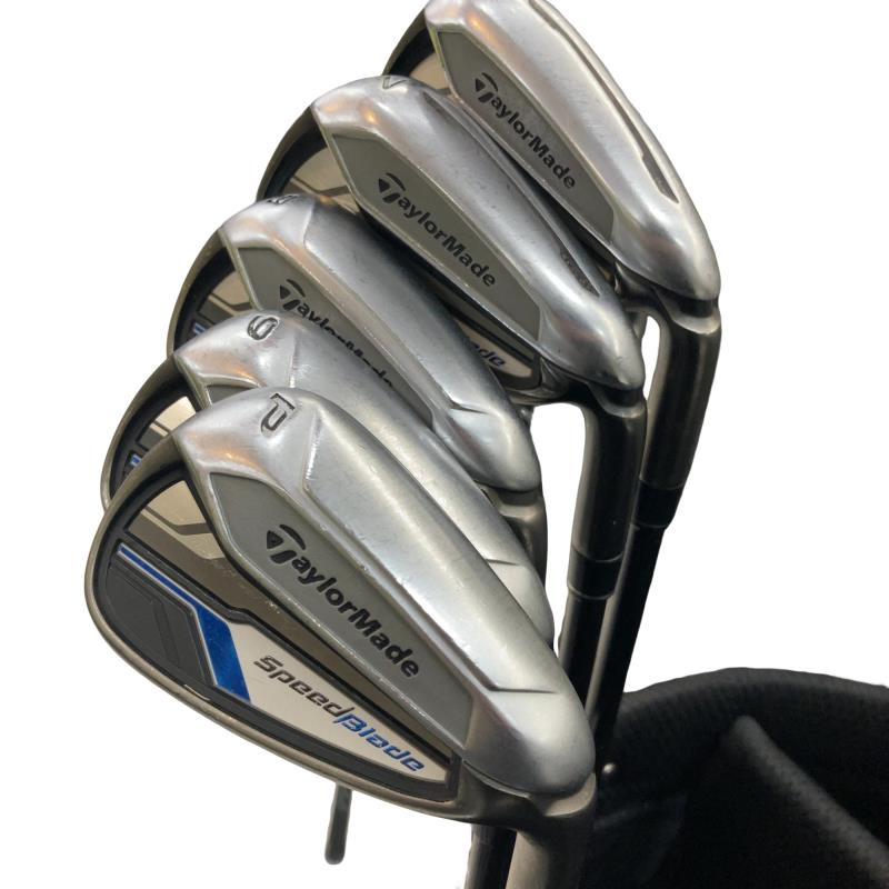 【中古】 テーラーメイド Speed Blade 6S アイアンセット IR TM7-114 (フレックスS) メンズ 男性用 右利き 右用 Cランク ゴルフクラブ