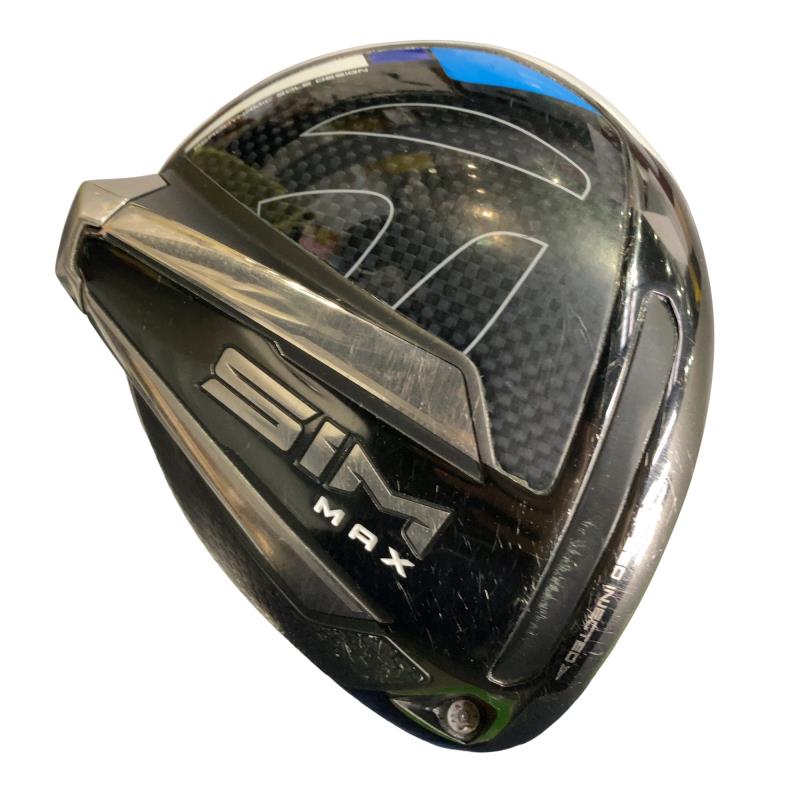 【中古】 テーラーメイド SIM MAX 10.5° ドライバー DR 純正特注シャフト (フレックスS) メンズ 男性用 右利き 右用 Cランク ゴルフクラブ