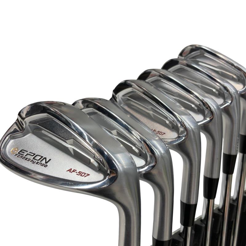 【中古】 エポンゴルフ株式会社 EPON AF-507 7S アイアンセット IR リシャフト (フレックスその他) メンズ 男性用 右利き 右用 Cランク ゴルフクラブ|ゴルフパートナー 中古クラブ店