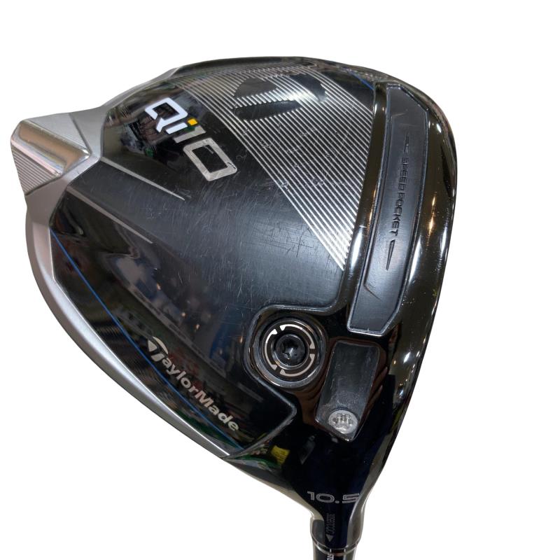 【中古】 テーラーメイド Qi10 10.5&deg; ドライバー DR Diamana BLUE TM50(Qi10 DR) (フレックスS) メンズ 男性用 右利き 右用 Cランク ゴルフクラブ｜ゴルフパートナー 中古クラブ店