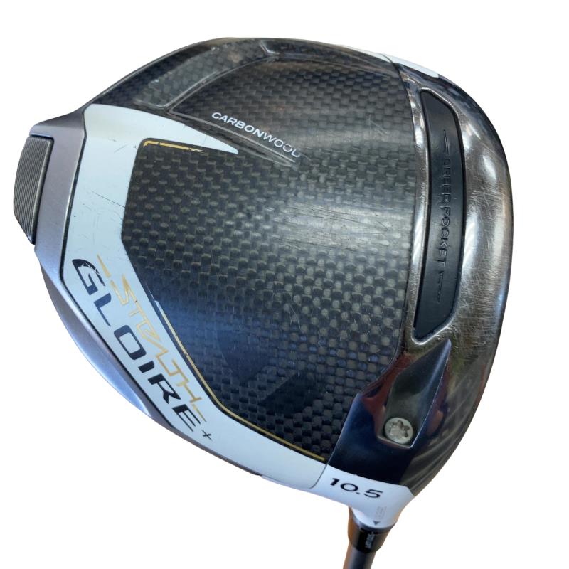 【中古】 テーラーメイド STEALTH GLOIRE+ 10.5° ドライバー DR SPEEDER NX for TM(DR) (フレックスS) メンズ 男性用 右利き 右用 Cランク ゴルフクラブ