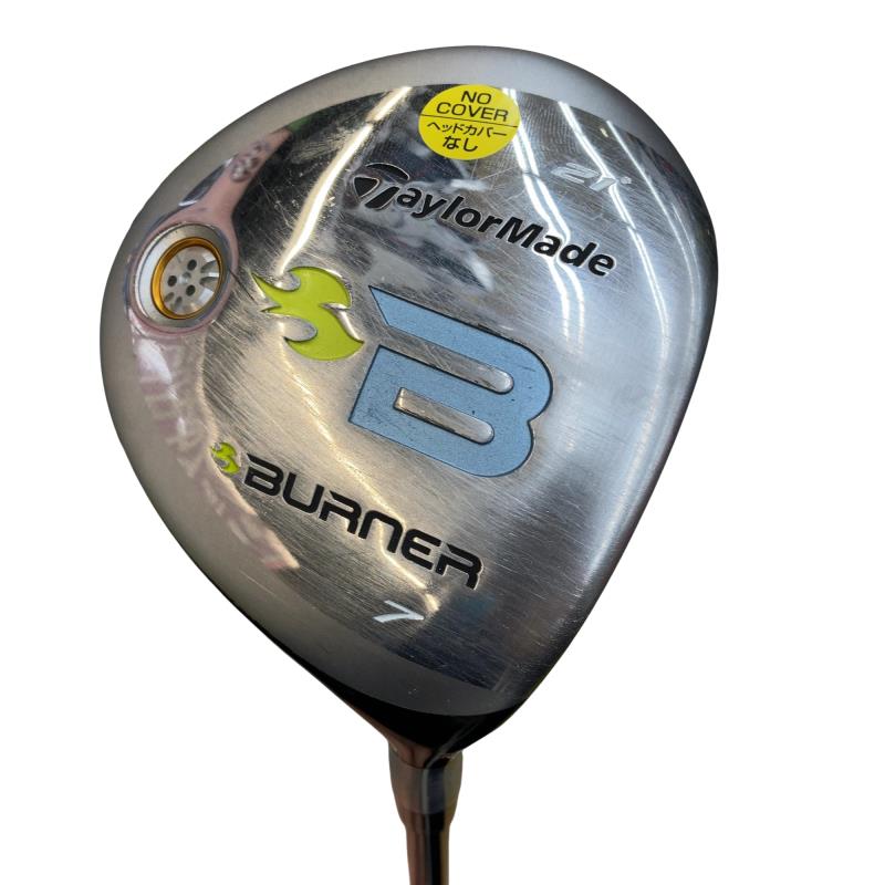 【中古】 テーラーメイド BURNER(2008) 7W(21°) レディース フェアウェイウッド FW RE-AX SUPERFAST BURNER PLUS(フェアウェイ) (フレックスL) レディース 女性用 右利き 右用 Dランク ゴルフクラブ