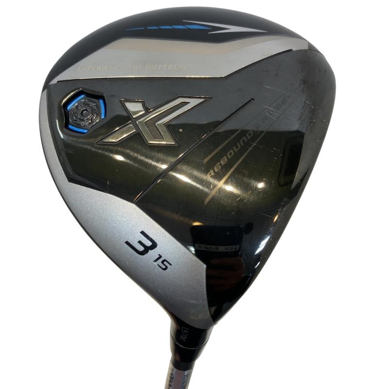【中古】 ダンロップ XXIO(2024) eks 3W フェアウェイウッド FW Miyazaki AX-3(FW) (フレックスS) メンズ 男性用 右利き 右用 Cランク ゴルフクラブ