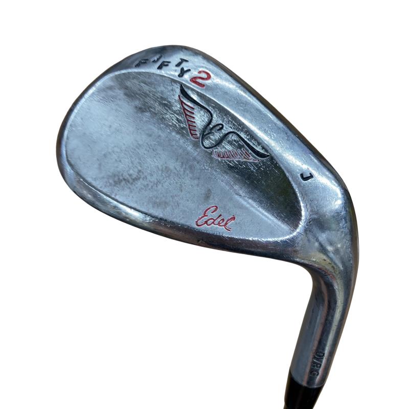 【中古】 Edel GOLF Edel GOLF J WEDGE DVR G 52° ウェッジ WG リシャフト (フレックス余分の物) メンズ 成人男性用 右利き 右用 C位置づける ゴルフ野球クラブ