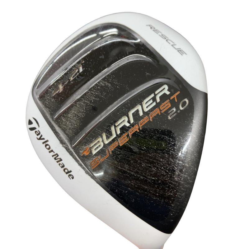 【中古】 テーラーメイド BURNER SUPER FAST 2.0 RESCUE U4 USA ユーティリティ UT RE-AX 60 SUPERFAST (フレックスR) メンズ 男性用 右利き 右用 Cランク ゴルフクラブ