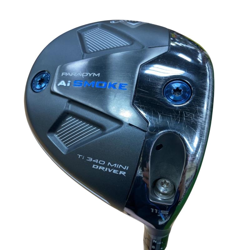 【中古】 キャロウェイ PARADYM Ai SMOKE Ti 340 MINI 11.5° １番ウッド DR TENSEI 60 for CW(Ai SMOKE DR) (フレックスS) メンズ 成人男性用 右利き 右用 B序列付ける ゴルフ野球クラブ