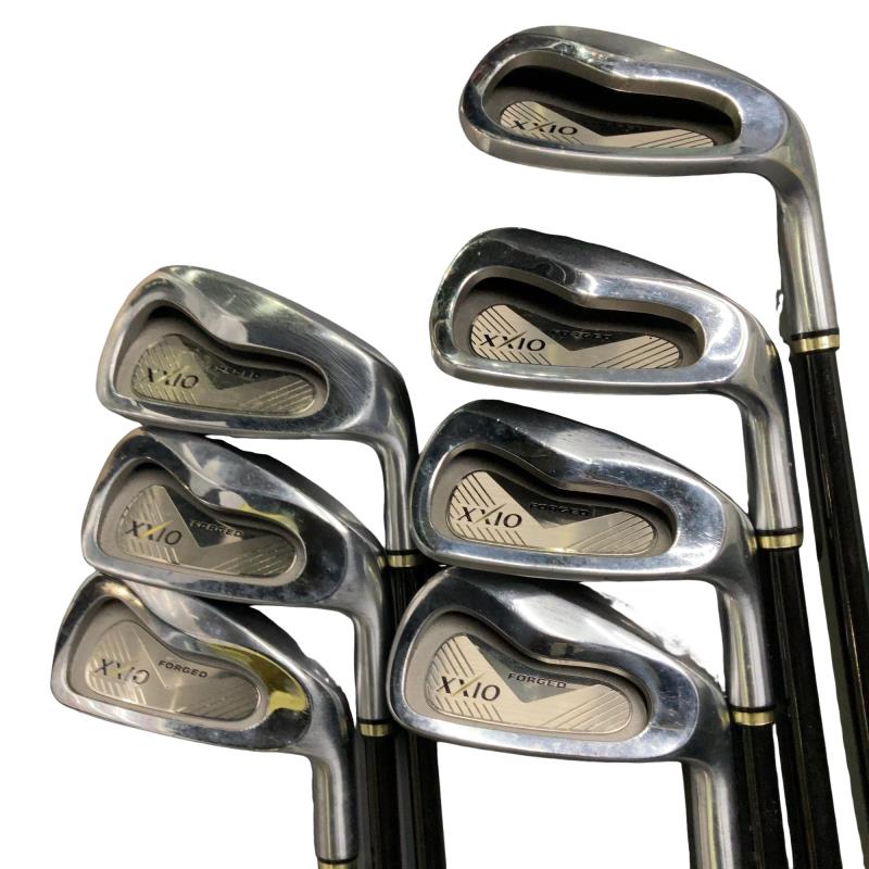 【中古】 ダンロップ XXIO FORGED 8S アイアンセット IR XXIO MX1000 (フレックスR) メンズ 男性用 右利き 右用 Dランク ゴルフクラブ