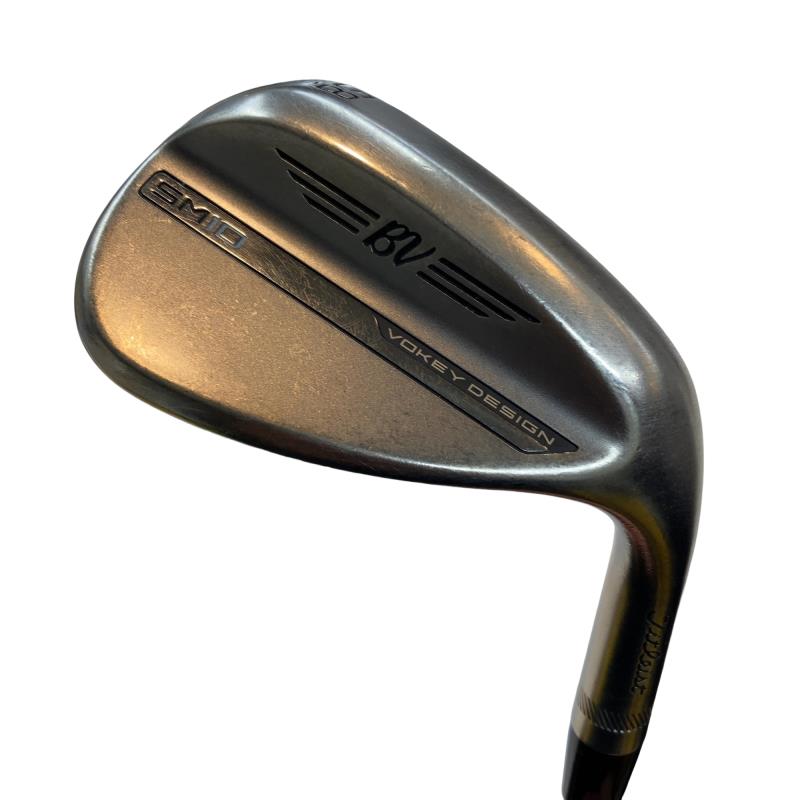 【中古】 タイトリスト VOKEY SPIN MILLED SM10 ニッケル 58°/10°S ウェッジ WG 純正特注シャフト (フレックスS) メンズ 男性用 右利き 右用 Cランク ゴルフクラブ