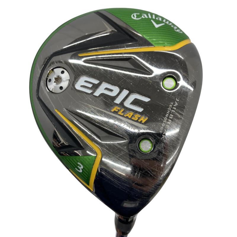 【中古】 キャロウェイ EPIC FLASH STAR 3W フェアウェイウッド FW Speeder EVOLUTION V FW 50 (フレックスS) メンズ 男性用 右利き 右用 Cランク ゴルフクラブ