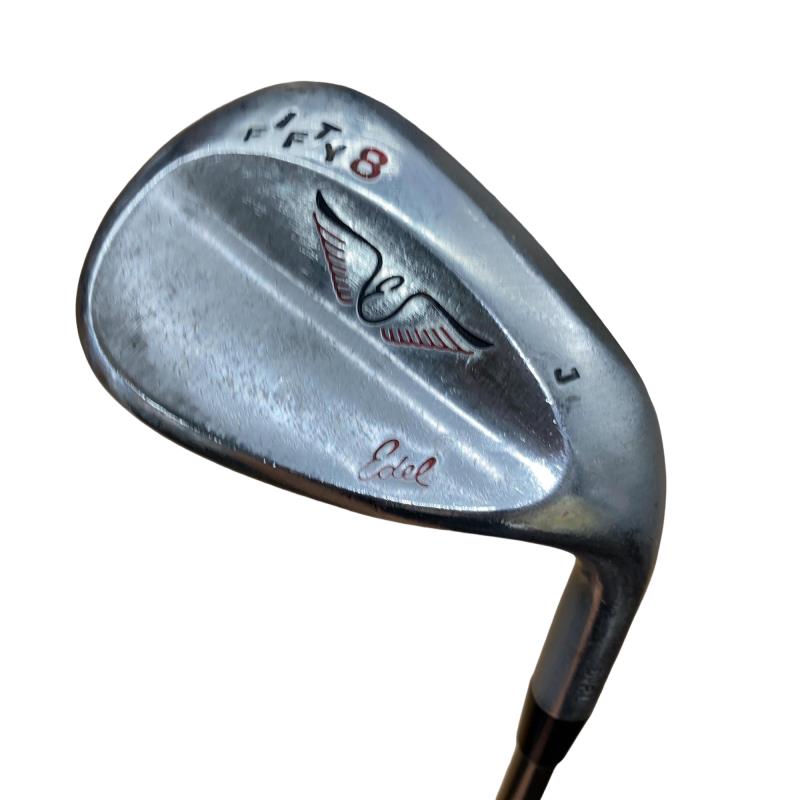 【中古】 Edel GOLF Edel GOLF J WEDGE DVR L 58° ウェッジ WG リシャフト (フレックス余分の物) メンズ 成人男性用 右利き 右用 C位置づける ゴルフ野球クラブ