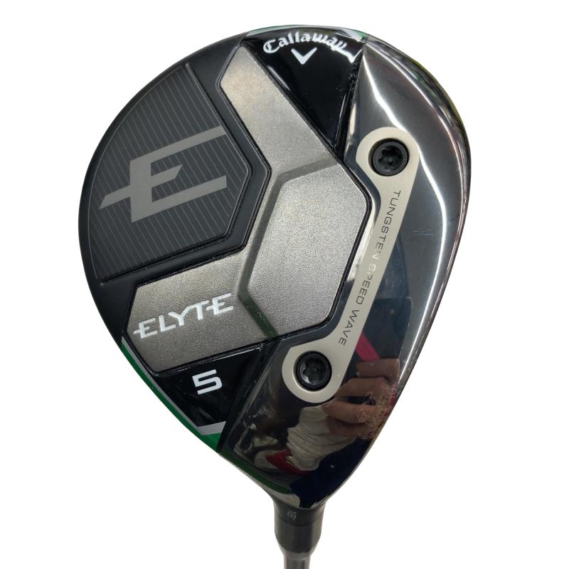 【中古】 キャロウェイ ELYTE 5W フェアウェイウッド FW VENTUS GREEN 50 for CW(ELYTE FW) (フレックスS) メンズ 男性用 右利き 右用 Bランク ゴルフクラブ