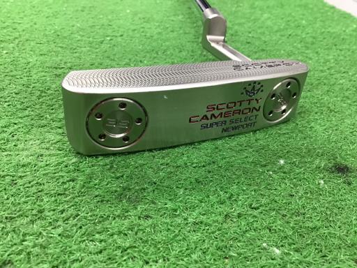 【中古】 タイトリスト SCOTTY CAMERON SUPER SELECT NEWPORT 34インチ パター PT スチール (フレックスその他) メンズ 男性用 右利き 右用 Bランク ゴルフクラブ