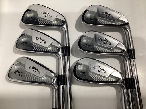 【中古】 キャロウェイ X FORGED STAR(2021) 6S アイアンセット IR NS PRO 950GH neo (フレックスS) メンズ 男性用 右利き 右用 Cランク ゴルフクラブ
