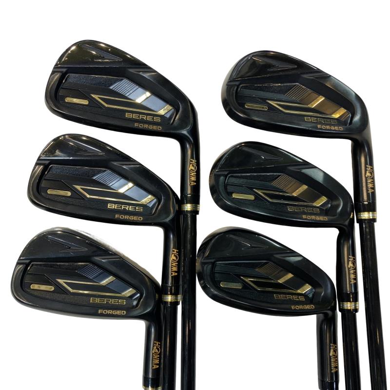 【中古】 本間ゴルフ BERES BLACK(2024) 6S アイアン仕掛ける IR ARMRQ FX LIGHT BLACK(IR) (フレックスR) メンズ 成人男性用 右利き 右用 C序列付ける ゴルフ野球クラブ