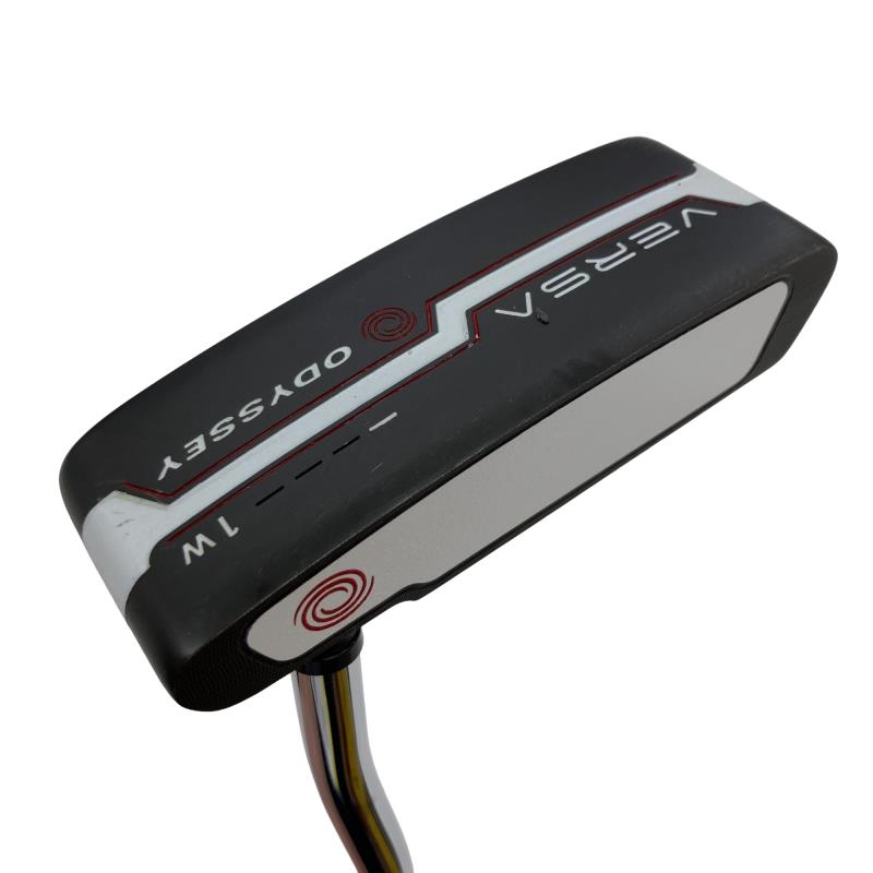 【中古】 オデッセイ VERSA #1W 黒いこと 34in パター PT スチール写真 (フレックス余分の物) メンズ 成人男性用 右利き 右用 B位置づける ゴルフ野球クラブ