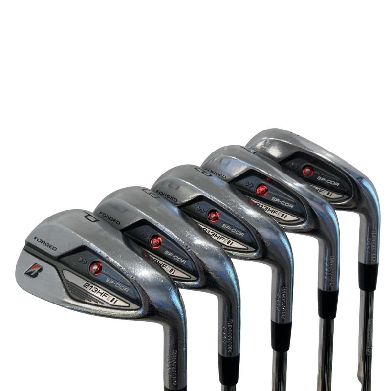 【中古】 ブリヂストン BRIDGESTONE 213HF 5S アイアン仕掛ける IR NS PRO 850GH neo (フレックスS) メンズ 成人男性用 右利き 右用 C序列付ける ゴルフ野球クラブ