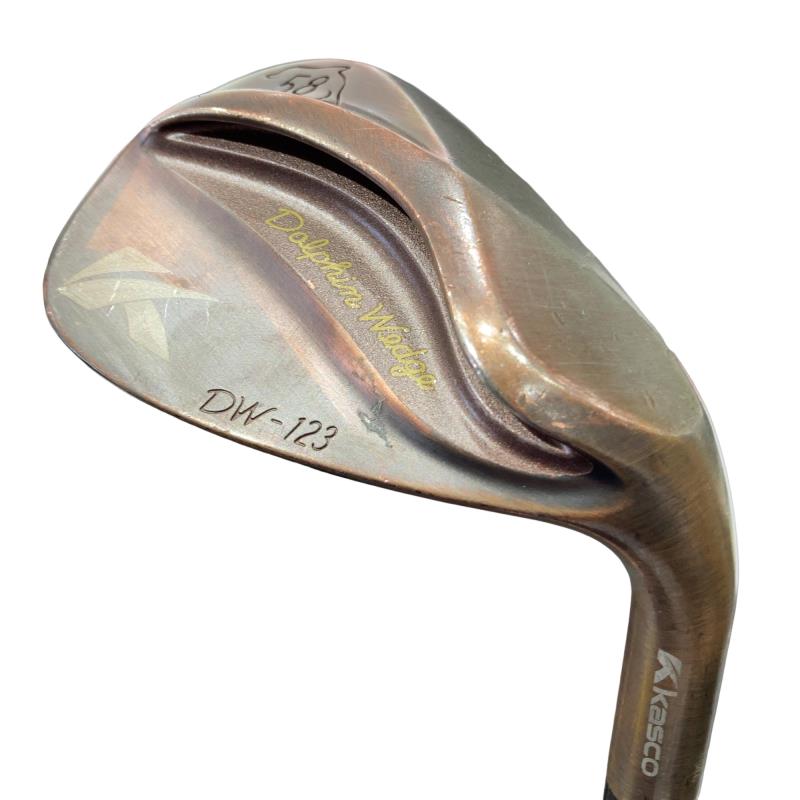 【中古】 キャスコ Dolphin Wedge DW-123 Copper 58° ウェッジ WG Dynamic Gold (フレックスS) メンズ 男性用 右利き 右用 Cランク ゴルフクラブ