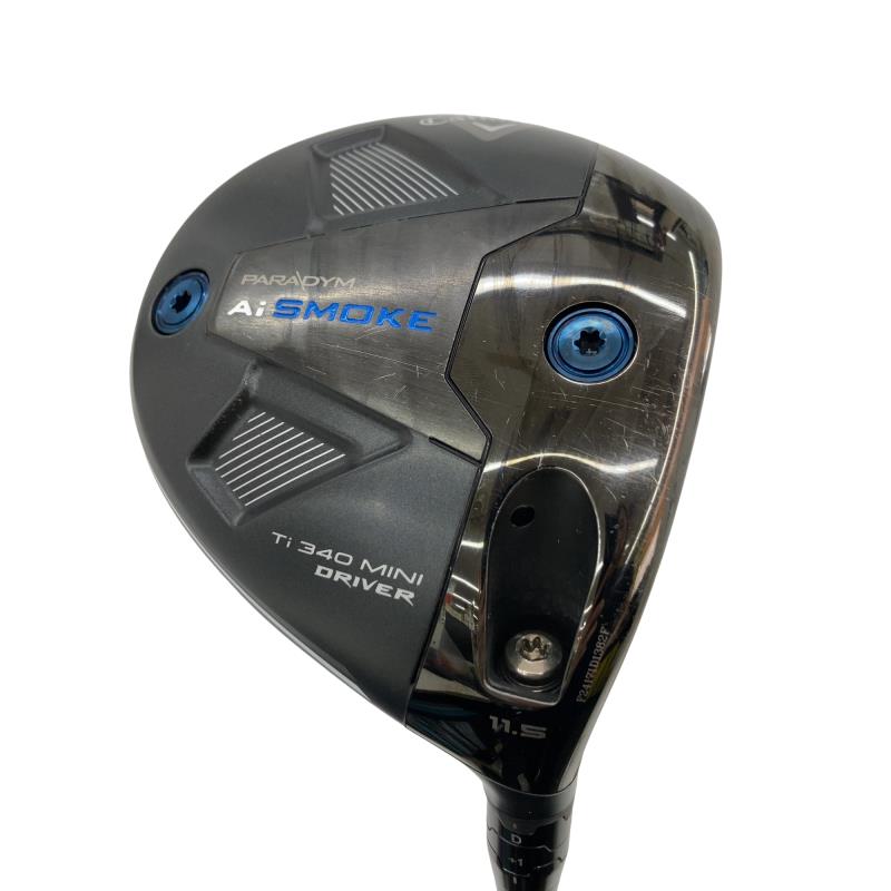 【中古】 キャロウェイ PARADYM Ai SMOKE Ti 340 MINI 11.5° １番ウッド DR TENSEI 60 for CW(Ai SMOKE DR) (フレックスS) メンズ 成人男性用 右利き 右用 D位置づける ゴルフ野球クラブ