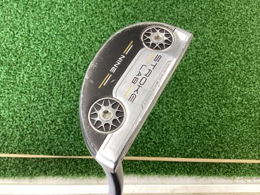 【中古】 オデッセイ STROKE LAB NINE 34インチ パター PT STROKE LAB (フレックスその他) メンズ 男性用 右利き 右用 Dランク ゴルフクラブ